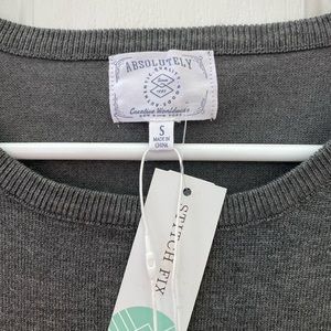 Brand new ladies polka dot classic sweater, size M